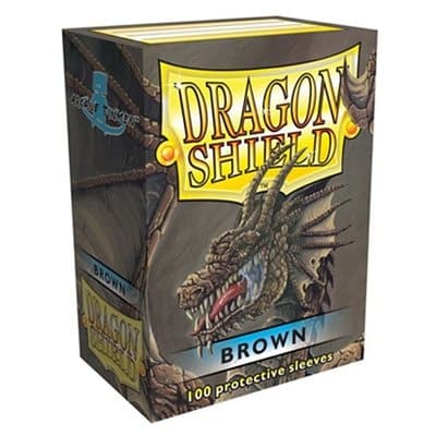Dragon Shield Brown 100 image 0